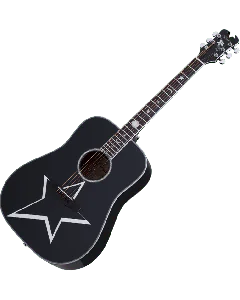 Schecter Robert Smith RS-1000 Busker Acoustic Guitar Gloss Black sku number SCHECTER283