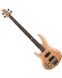 ESP LTD B-204SM Left Handed Bass Guitar in Natural Stain Finish sku number LB204SMNSLH