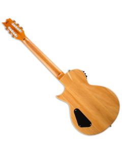 ESP LTD TL-6N Nylon String Acoustic Electric Guitar in Natural Finish sku number LTL6NNAT