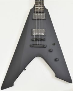 ESP LTD James Hetfield Vulture Electric Guitar in Black Satin B-Stock sku number LVULTUREBLKS.B