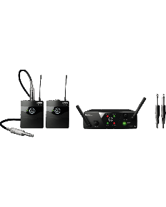 AKG WMS40 Mini Dual Instrumental Set Wireless Microphone System - Band C &amp; D sku number 3351H00060