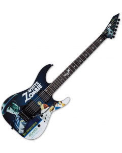 ESP LTD Kirk Hammett White Zombie KH-WZ Signature Electric Guitar Black sku number LKHWZ