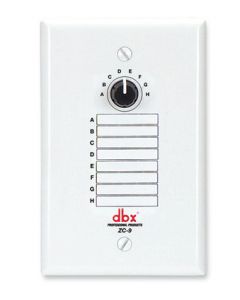 dbx ZC9 Wall Mounted Zone Controller sku number DBXZC9V