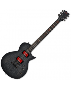 ESP LTD Ben Burnley BB-600 Baritone Signature Electric Guitar See Thru Black Sunburst Satin sku number LBB600BQMSTBLKSBS