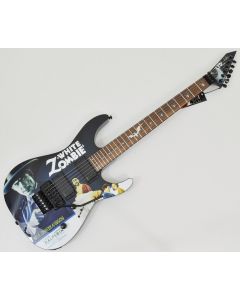 ESP LTD KH-WZ Kirk Hammett White Zombie Guitar Black B-Stock sku number LKHWZ.B
