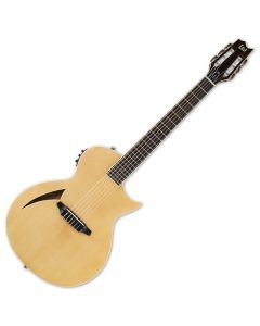 ESP LTD TL-6N Nylon String Acoustic Electric Guitar in Natural Finish B-Stock sku number LTL6NNAT.B