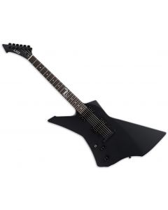 ESP LTD James Hetfield Snakebyte Left-Handed Electric Guitar Black Satin sku number LSNAKEBYTEBLKSLH