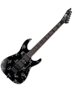 ESP LTD KH-DEMONOLOGY Kirk Hammett Signature Guitar With Tombstone Case B-Stock sku number LKHDEMON.B