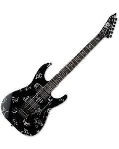 ESP LTD KH-DEMONOLOGY Kirk Hammett Signature Guitar With Tombstone Case B-Stock sku number LKHDEMON.B