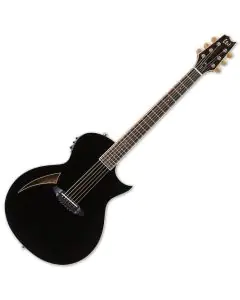 ESP LTD TL-6S Steel String Acoustic Electric Guitar Black B-Stock sku number LTL6BLK.B