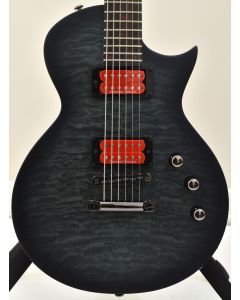 ESP LTD BB-600 Baritone Electric Guitar See Thru Black Sunburst Satin B-Stock sku number LBB600BQMSTBLKSBS.B