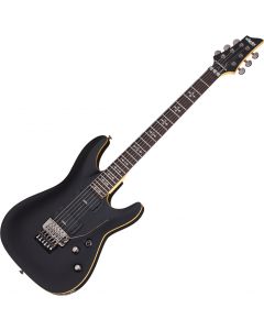 Schecter Demon-6 FR Electric Guitar Aged Black Satin sku number SCHECTER3661