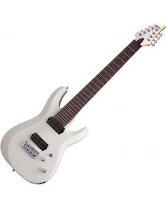 Schecter C-8 Deluxe Electric Guitar Satin White sku number SCHECTER441
