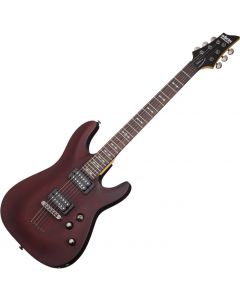 Schecter Omen-6 Electric Guitar in Walnut Stain Finish sku number SCHECTER2062