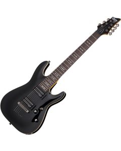 Schecter Omen-7 Electric Guitar in Gloss Black Finish sku number SCHECTER2066