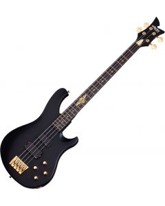 Schecter Signature Johnny Christ Electric Bass in Satin Black Finish sku number SCHECTER213