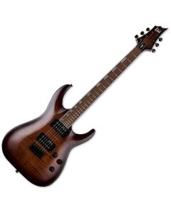 ESP LTD H-200FM Electric Guitar Dark Brown Sunburst B Stock sku number LH200FMDBSB.B