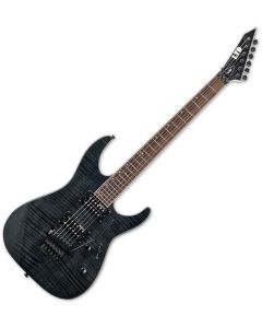 ESP LTD M-200FM Electric Guitar See Thru Black B Stock sku number LM200FMSTBLK.B