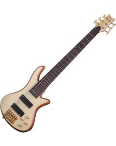 Schecter Stiletto Custom-6 Electric Bass Gloss Natural sku number SCHECTER2543