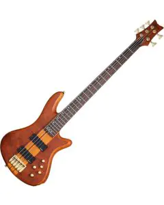 Schecter Stiletto Studio-5 Electric Bass Honey Satin sku number SCHECTER2720