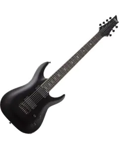 Schecter C-7 SLS Elite Evil Twin Electric Guitar in Satin Black sku number SCHECTER1349