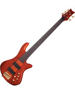 Schecter Stiletto Studio-5 FL Electric Bass Honey Satin sku number SCHECTER2770