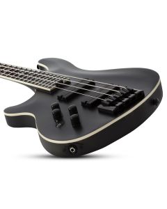 Schecter SLS ELITE-4 Evil Twin Left Hand Electric Bass in Satin Black sku number SCHECTER1396