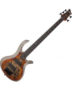 Schecter RIOT-5 Electric Bass in Satin Inferno Burst sku number SCHECTER1453