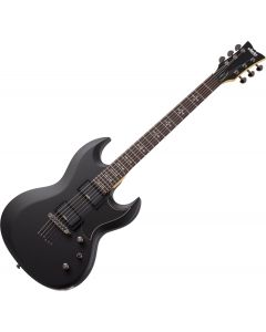Schecter Demon S-II Electric Guitar in Satin Black sku number SCHECTER3664