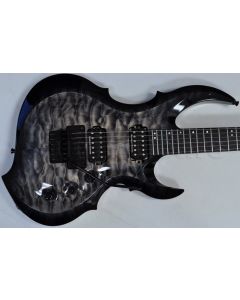 ESP FRX CTM Original Series Electric Guitar in See Thru Black Sunburst sku number EFRXCTMSTBLKSB