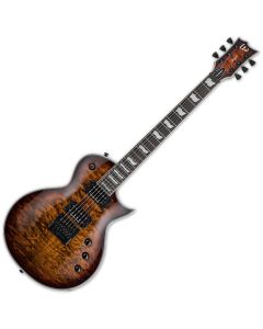 ESP LTD EC-1000 Evertune Electric Guitar Dark Brown Sunburst B-Stock sku number LEC1000ETQMDBSB.B