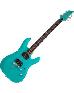 Schecter C-6 Deluxe Electric Guitar Satin Aqua sku number SCHECTER428