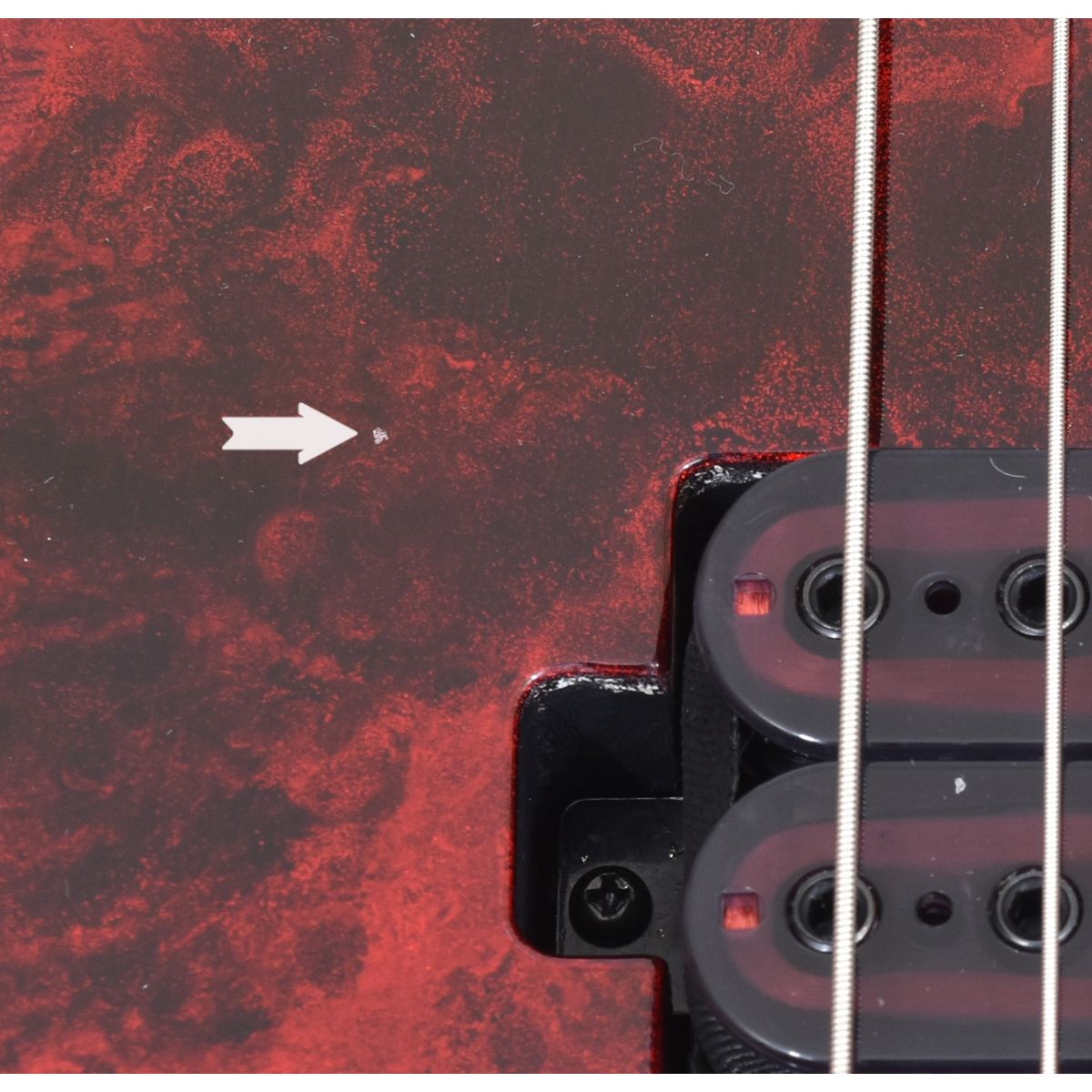 Schecter C-1 FR-S Apocalypse Electric Guitar in Red Reign B