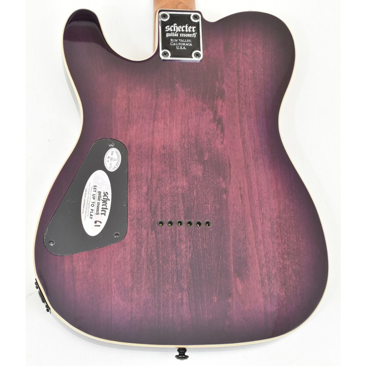 Schecter PT Pro Guitar Trans Purple Burst B-Stock 2272