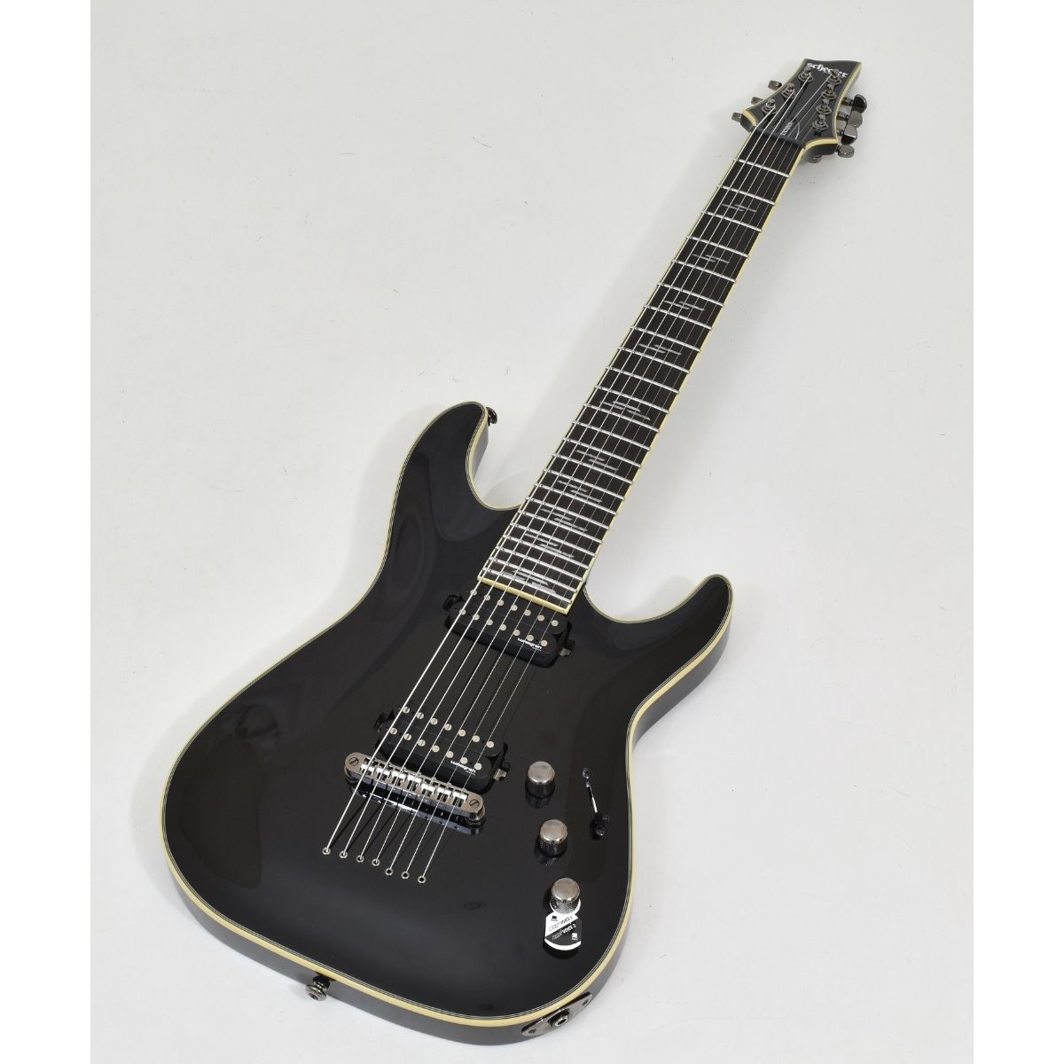 Schecter C-7 Blackjack Guitar Gloss Black B0712 - 2564
