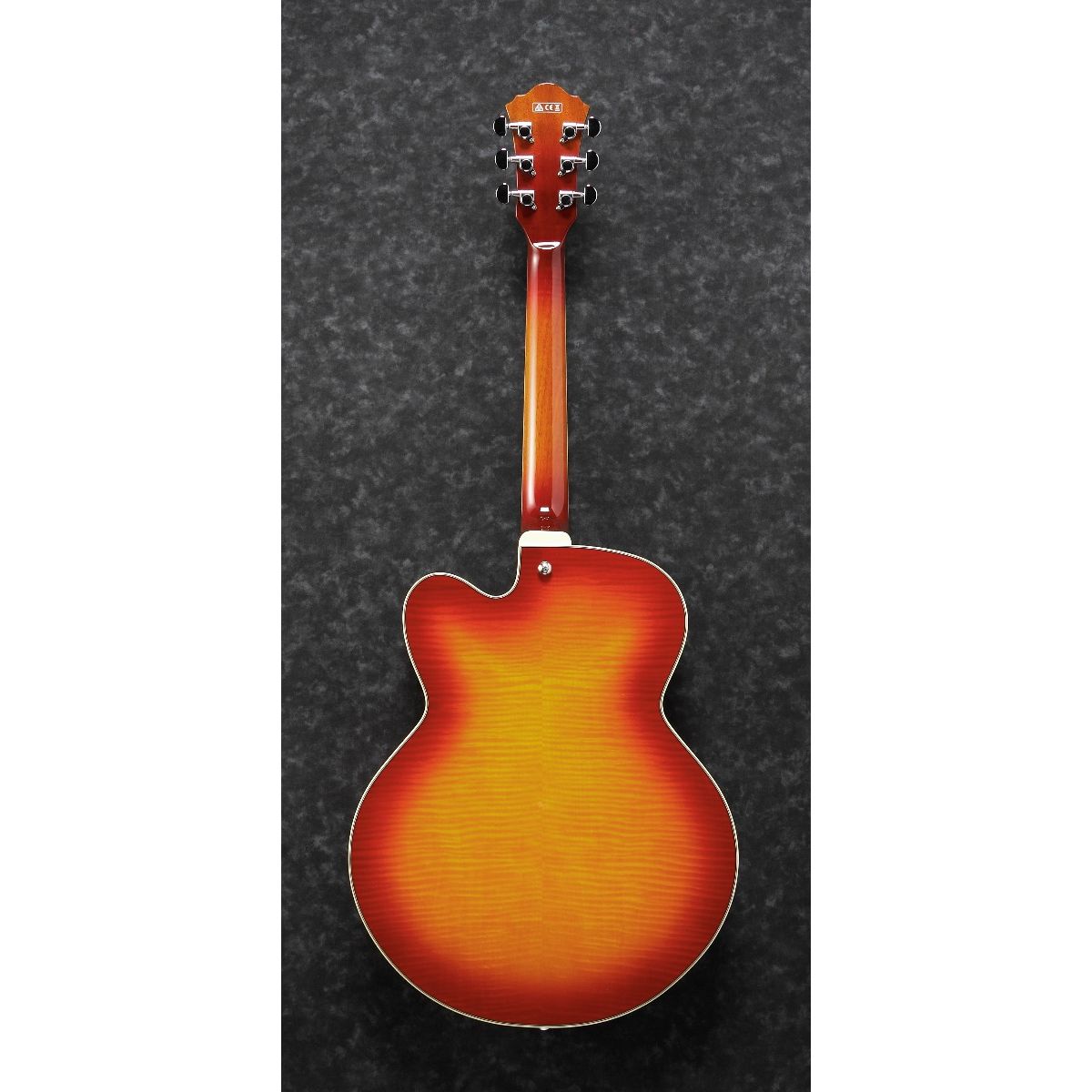 正規店仕入れの Aged Artcore AF Ibanez Whiskey Body Hollow AF75FMAWB Burst ギター