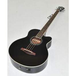 Ibanez AEB10E-BK Artwood Series Acoustic Electric Bass in