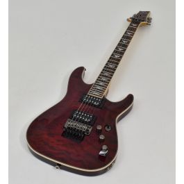Schecter Omen Extreme-FR Electric Guitar in Black Cherry