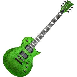 ESP LTD Deluxe EC-1000 Prototype Electric Guitar Swirl Green