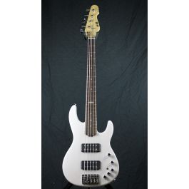 ESP E-II AP-5 STW See Thru White Bass Guitar