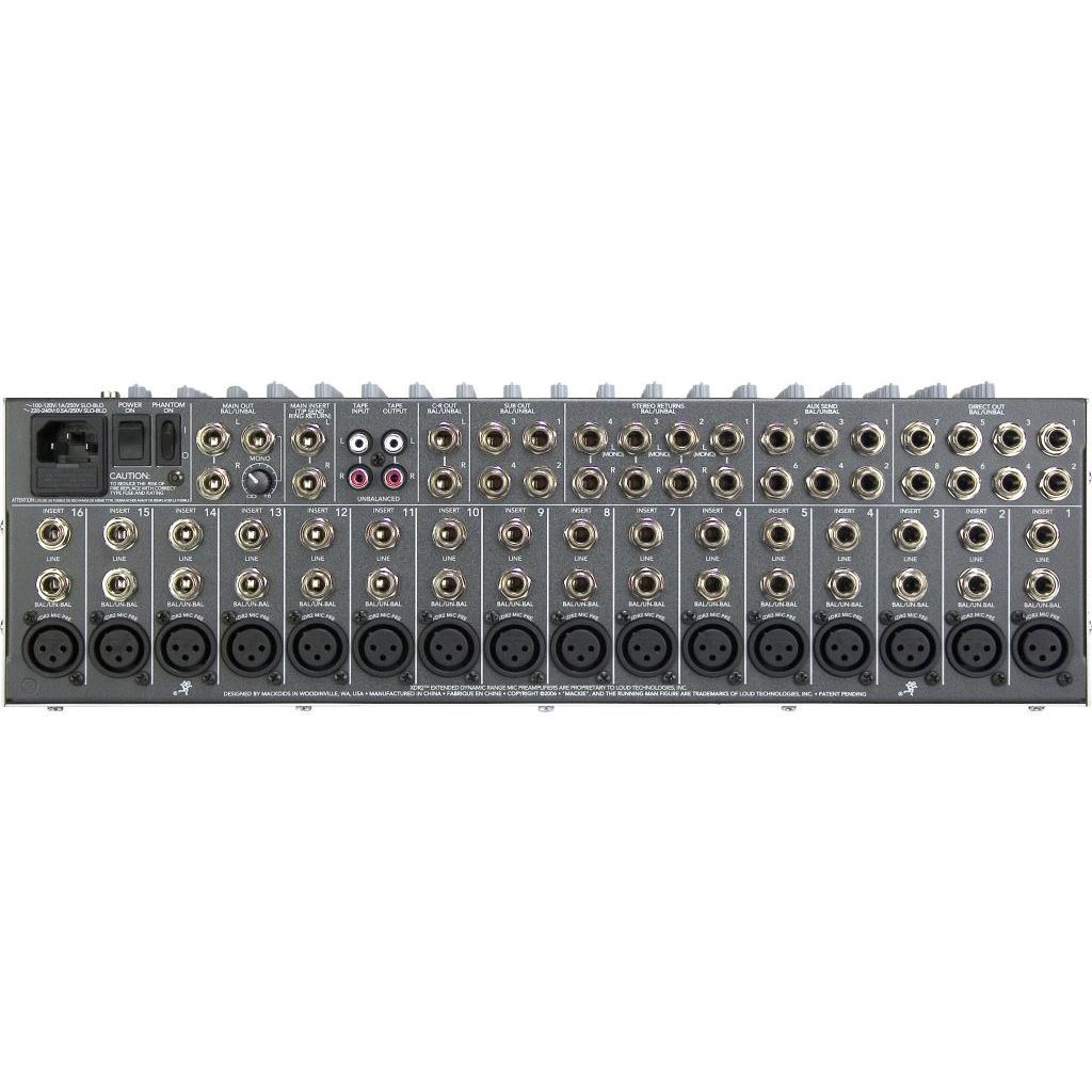 Mackie 1604-VLZ3 16-Channel 4-Bus Compact Recording Mixer