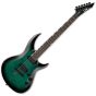 ESP LTD H3-1000 Electric Guitar Black Turquoise Burst sku number LH31000FMBLKTB
