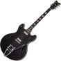 Schecter Corsair Semi Hollow Electric Guitar Gloss Black sku number SCHECTER1552