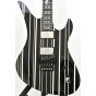Schecter Signature Synyster Custom Electric Guitar Gloss Black Silver Pin Stripes B-Stock 0006 sku number SCHECTER1740.B 0006