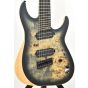Schecter Reaper-7 Multiscale Electric Guitar in Satin Charcoal Burst B-Stock 1832 sku number SCHECTER1509.B 1832