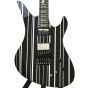 Schecter Synyster Custom-S Electric Guitar Gloss Black Silver Pin Stripes B-Stock 1694 sku number SCHECTER1741.B 1694