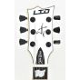 ESP LTD James Hetfield Iron Cross Electric Guitar Snow White B-Stock 0548 sku number LIRONCROSSSW.B 0548