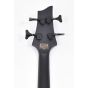 Schecter Stiletto Stealth-4 Electric Bass Satin Black B-Stock 0446 sku number SCHECTER2522.B 0446