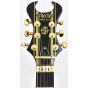 Schecter Synyster Custom-S Electric Guitar Gloss Black Gold Pin Stripes B-Stock 0966 sku number SCHECTER1742.B 0966