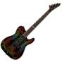 ESP LTD Eclipse 87 Electric Guitar in Rainbow Crackle Finish sku number LECLIPSE87RBCRK